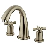 KINGSTON BRASS KS2368ZX Millennium Roman Tub Filler, Brushed Nickel