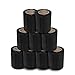 Produktbild Mini Stretchfolie Wickelfolie Packfolie 10cm x 125m | 0.3KG | 9er Pack | Schwarz