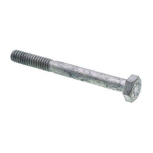 Image of Prime-Line 9058536 Hex Bolts, 1 /4 In.-20 X 2-1 /2 In., A307 Grade A Hot Dip Galvanized (25 Pack)