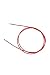 Knitter's Pride Interchangeable Single Cord 40" Red