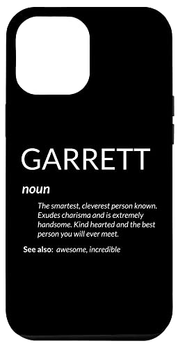 Garrett: La leyenda del nombre más amable, más inteligente Carcasa para iPhone 12 Pro Max