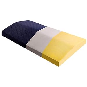 MILISTEN Lumbale Pad Om Te Slapen Traagschuim Rugpijn Ondersteuning Hout Kussen Taille Ondersteuning Kussen Zwangere Vrouw Heup Knie Wervelkolom Uitlijning Heupzenuw Pijnbestrijding Stijl