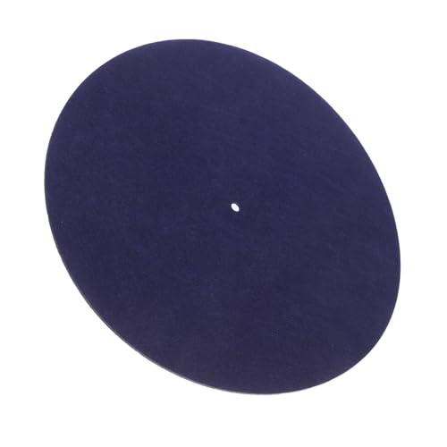 Ciieeo Record Player Mat Vinyl Slipmat in Felt Stable Platform Quiet Operation Ideal for Various Phonograph Brands