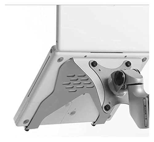 Soporte de monitor y portátil regulable con mástil de 40cm brazo M201 3