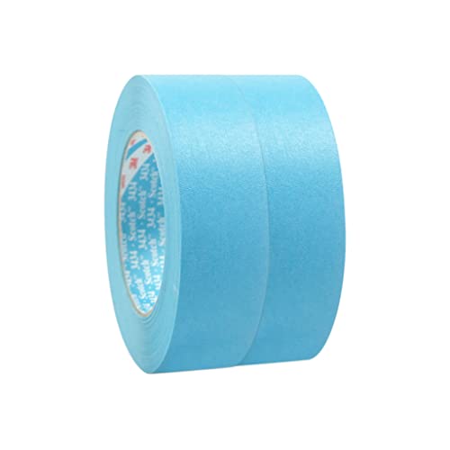 2x 3M Scotch 3434 Abdeckband Kreppband Polierband 24mm 50m blau