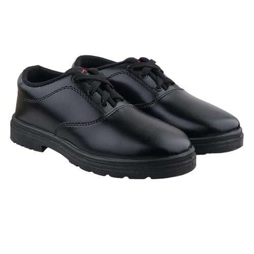 Image of School Shoes for Boys & Kids | Lace-Up | Comfortable, Lightweight & Stylish Design
