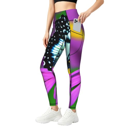 Leggings con estampado anti transparencias conjuntos entrenamiento mujer uso diario
