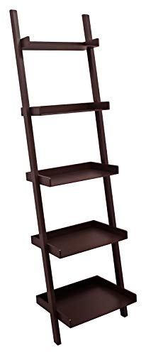 kieragrace Providence Hadfield Leaning Shelf - Espresso, 18