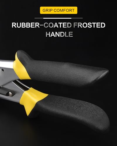 KATUR 22.5°-45° Angle Miter Shear Cutter, Multi-Function Trunking Scissors, Quarter Round Cutting Tool for Cutting PVC PPR PE Pipe, Branch, Wire, Including 2 Spare Blade and Small Wrench - Image 5