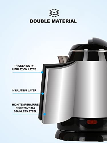 Bouilloire électrique rapide 1,2L idéale pour le bureau et la maison - 7