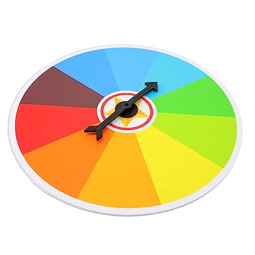 Toddmomy 40cm Wall Hanging Prize Wheel DIY Awards Suitable for Parties Classrooms More Long-Lasting Compact