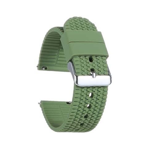 LYBELIRH 18mm 20mm 22mm VREHb`Xgbv NCbN[XEHb`oh ZCR[uXbgΉ \tgX|[c ho[XgohANZT[(Army Green,20mm)