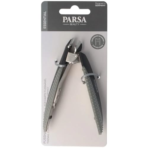 Coupe-ongles noir Parsa Beauty accessoire de manucure et pédicure manuelle