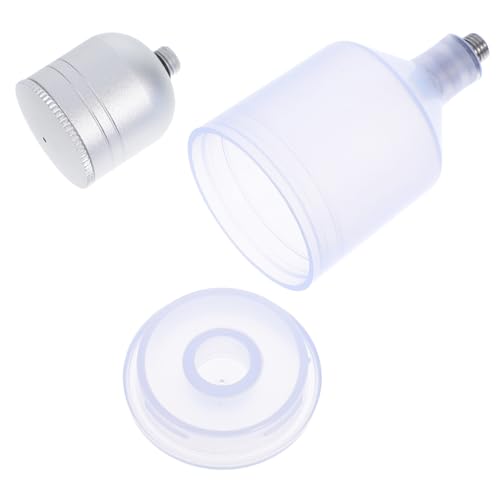 Holibanna 2 Piezas Bote de metal para aerógrafo taza para aerógrafo repuesto aerógrafo taza de aluminio aerógrafo bote de aerógrafo suministros de pintura con aerógrafo Aleación de aluminio