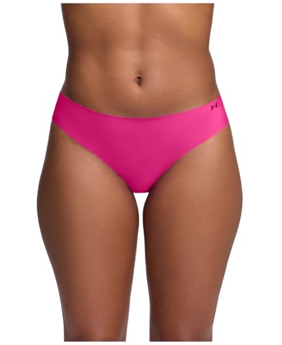 Image of Under Armour Women's 3-pack Pure Stretch No Show Bikini Underwear, All-day Comfort Fit & Ultra-soft