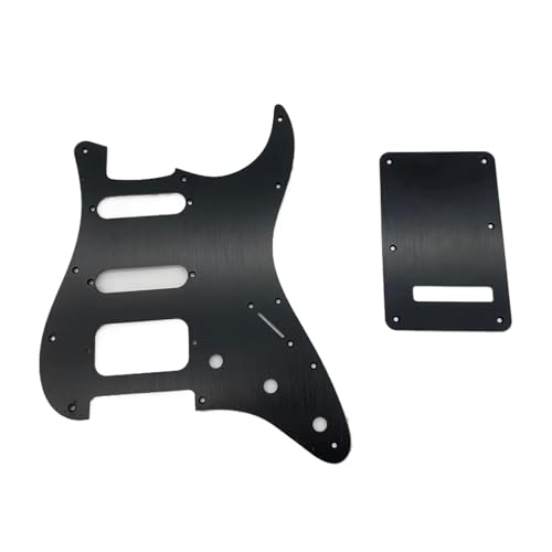 Pickguard SSH 11 trous en aluminium avec plaque arrière pour guitare électrique