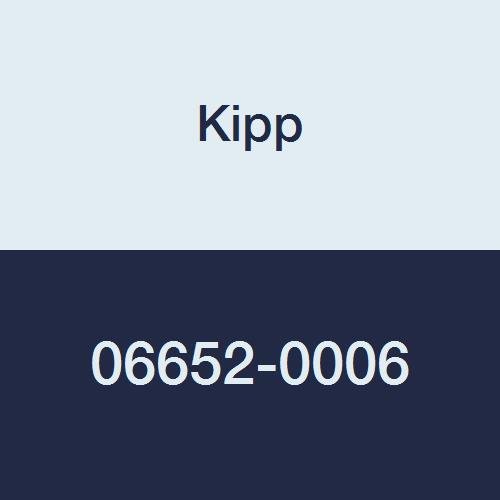 Kipp 06652-0006 Novo·Grip Thermoplastic Mini Wing with M6 Internal Thread, Metric, Stainless Steel Bushing, 28 mm Diameter, Grey (Pack of 10)