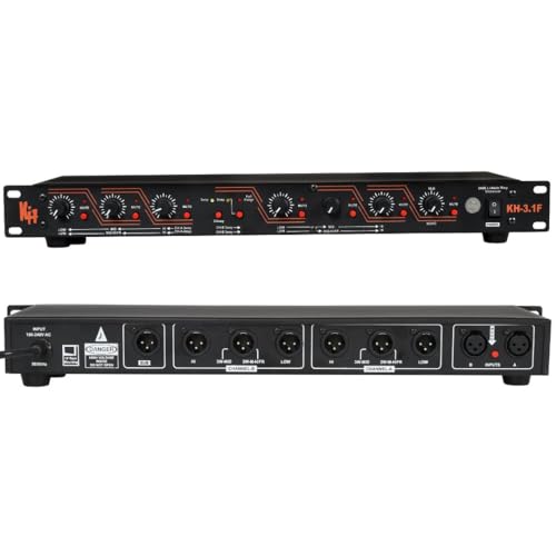 kh Professional Sound Processor Stereo 2 Way / 3 Way Mono Crossov...