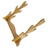 FUTUREORYY 楠竹製デスクトップフルートスタンド 収納ラック 刀剣ディスプレイ ホルダー 五剣ラック 多機能楽器オーガナイザー 簡単設置 丈夫