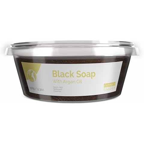 Fatima's Garden Argan Oil Black Soap Exfoliator Cover