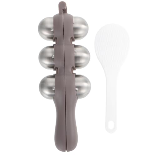 CALLARON Rice Ball Mold Shaker Set 7.08 Inch Lightweight Rice Ball Maker with Spoon Easy Diy Kitchen Tool for Sushi Bento Meals