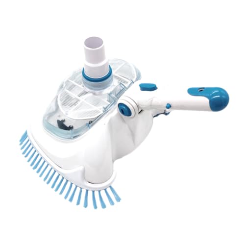 KONTONTY Pool Vacuum Brush Head Pool Cleaning Tool Pool Cleaning Supply Swimming Pool Cleaning Equipment Pool Vacuum Head Suckers Pool Cleaner Head Spa Plastic