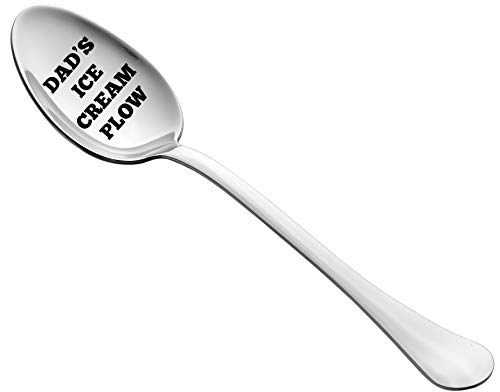 Practical Gift For Dad - Engraved Spoon Dad's Ice Cream Plow By Weenca - Emotional Dad Gift For Fathers Day - Fun Gift For Dad #TOP7