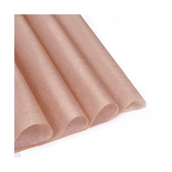 UNIQOOO 100 Blatt 50.8x35.6 cm Premium Metallic Rose Gold Seidenpapier Bulk, ideal für Geschenktüten, recycelbares… – Bild 7