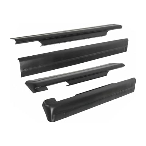 7BLACKSMITHS Rocker Panel Guard Crew Cab Compatible with 1999 2000 2001-2006 GMC Sierra Silverado Cover