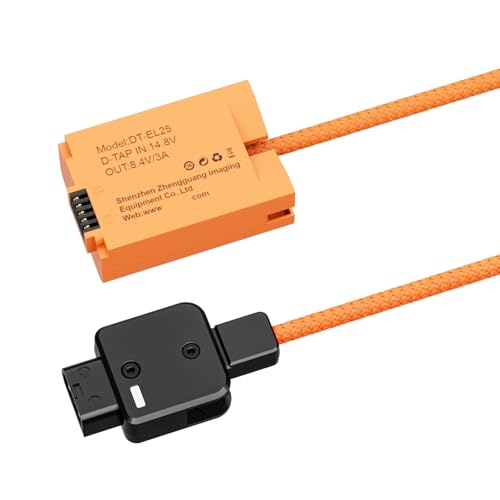 Adaptador de batería ENEL25 D-Tap 14.8V a fuente de alimentación 8.4V Z50