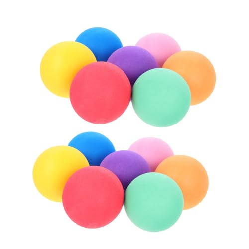 BESPORTBLE 12Pcs Soft Sponge Balls for Bouncing Balls for Group Play Safe Lightweight for Birthday Parties Playpens and Preschool Activities