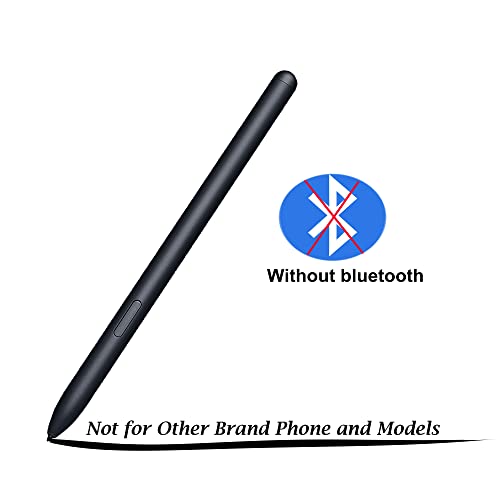 Image of Tab S7, S7+ Pen Replacement Pointer Stylus Pen for Samsung Galaxy Tab S7,Tab S7+ Plus,S8,S8+,S8 Ultra S Pen Stylus (Without Bluetooth) + Tips /Nibs (Black)