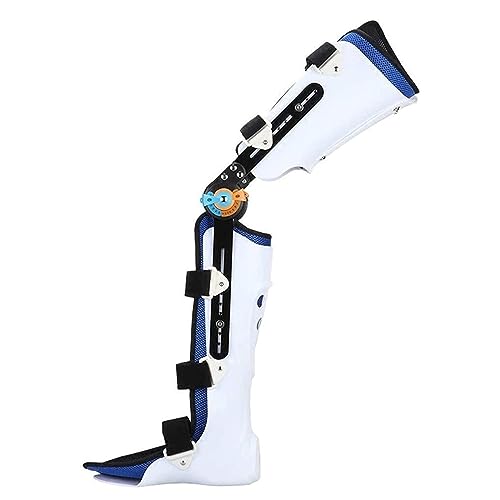 Orthèse de soutien des membres inférieurs avec botte de marche hanche fixée jambe gauche