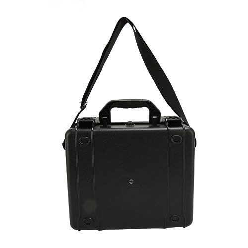 ciciglow Waterproof Carrying Case for Air 3 Drone, ABS and PC Hard Shell, Dual, Flexible Lock, Convenient to Carry, Large Capacity with Multiple Storage Spaces, Black