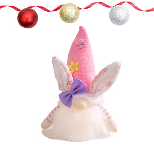 Gnomos de Pelúcia - Macio coelhinho da Páscoa gnomo pelúcia boneca decoração iluminar sueco Tomte |