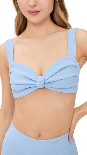 Montce Women's Hayden Bikini Top, Peri Rib, XL