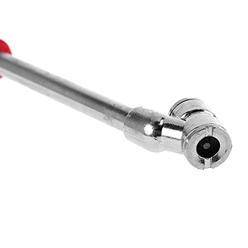Manometro per Auto Veicolo RV Manometro per Pneumatici Manometro per Pneumatici a Doppia Testa Gonfiatore per Pneumatici con Luce