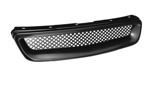 Rejilla de capó en ABS negro para Civic EK, resistencia y estilo Type R
