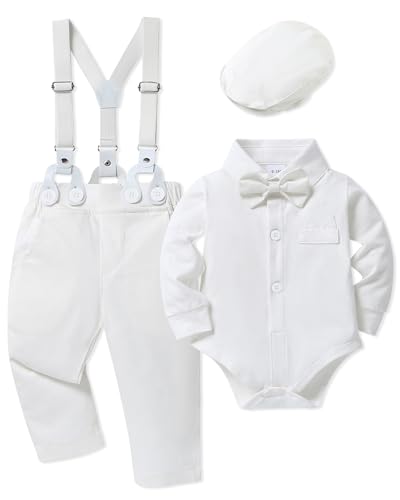 WESIDOM Baby Boy Gentleman Outfit Set (0-18M)