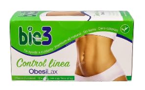 Control Linea ObesIlax, Infusión Natural, Sin Teína, Cero Calorías, 25 Sobres. Pack de 2