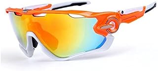 UBERSWEET® color 9 Outdoor Cycling Sunglasses Polarized Bike Glasses 5 Lenses Mountain Bicycle UV400 Goggles Sports Eyewea... Price In India