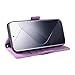 Jiajihua Cover Compatible with Samsung Galaxy A3 (2016) A310,Compatible with Samsung Galaxy A3 (2016) A310 PU Leather Card Slot Magnetic Close Flip Stand Wallet Case Purple