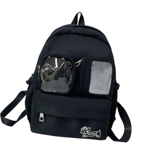 Itabag sac à dos transparent noir pour passer la sécurité des concerts sans stress