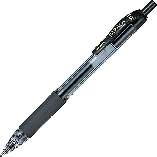 Bolígrafo Roller Sarasa Gel Retráctil Punta Bold Tinta Negra miniatura 3