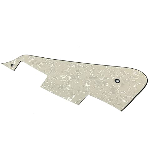 Dopro Aged Pearl LP Guitar Pickguard with Gold Bracket for Epiphone Les Paul - Image 2