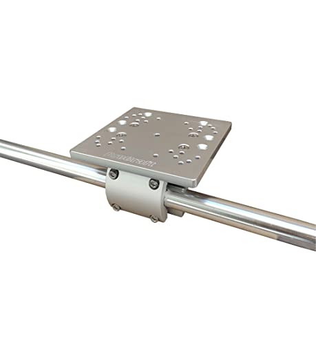 Brocraft Aluminum Universal Square/Round Rail Downrigger Mount/Rail Mount Downrigger Bracket #TOP28