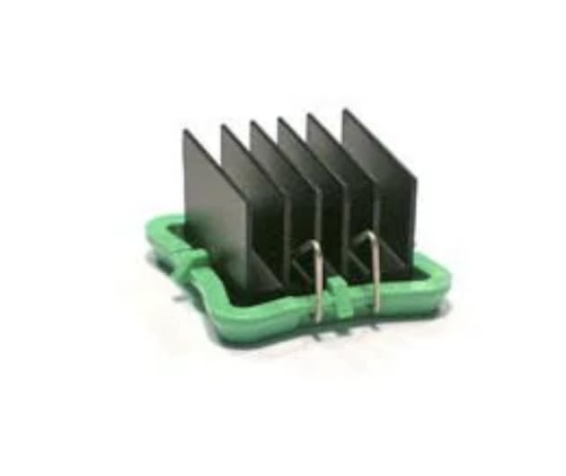 ATS-53190K-C1-R0, Heat Sinks Maxigrip BGA Heat Sink w/Attachment, Straight Fin, Black, T766, 19x19x14.5mm