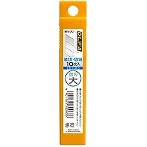 オルファ カッター 替刃大 10枚入LB10KS 【 3セット 】 + 画材屋ドットコム ポストカードA