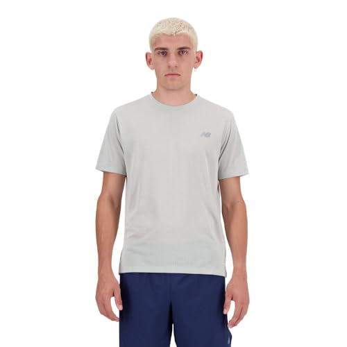 New Balance Men's Athletics T-Shirt, Athletic Grey, XX-Large