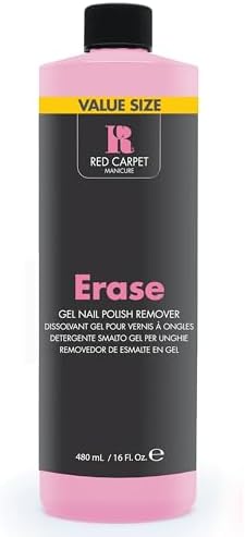 RC Red Carpet Manicure Nail Polish Remover - Erase, 16 Fl Oz
